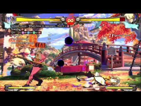 Venom midscreen throw setup