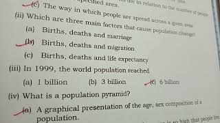 Class 8th geography Ch_6 Book exercise solution (Human Resources)
