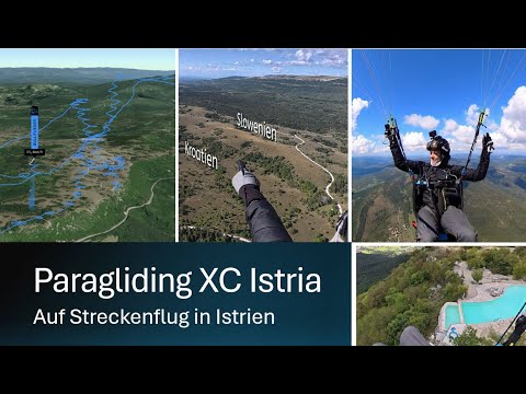 Paragliding XC Istria - Cross-country flying in green Istria