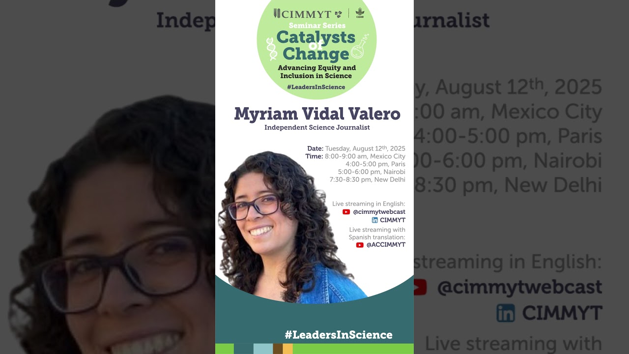 Join our next Catalysts of Change seminar featuring Myriam Vidal Valero 🎙️✨
