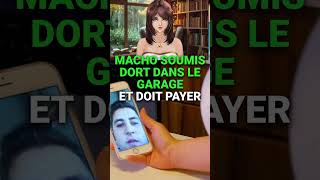 Macho soumis dort dans le garage et doit payer