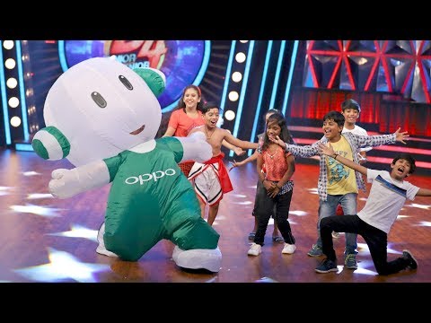 D4 Junior Vs Senior I The cute 'Oli' with little angels I Mazhavil Manorama