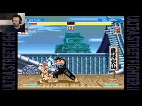 Ultra Street Fighter 2 Pro Controller Online MP pt32 - Return of Dhally