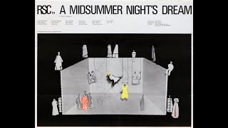 A Midsummer Night's Dream - Peter Brook - Documentary with original footage excerpts - 1970 video