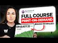 The ONLY Print on Demand Guide You Need for 2026 (12-Hours)