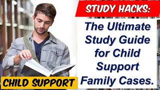 Step-by-Step Study Guide: Winning Your Child Support Case with Study Techniques.