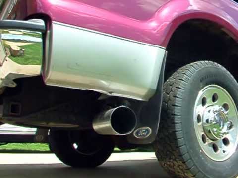 Ford Diesel with 5"  Diamond Eye Exhaust