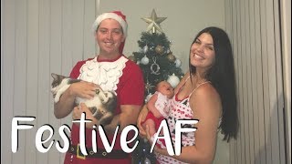 Santa FAIL & Decorate for Christmas with us! | VLOG