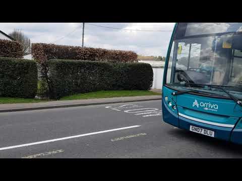 Here is the Arriva bus 3987 on the number 35 in Mayford