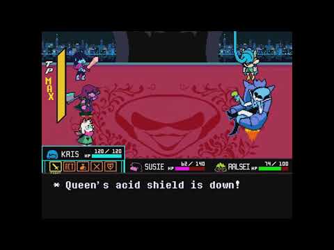 Deltarune- Queen Boss Battle