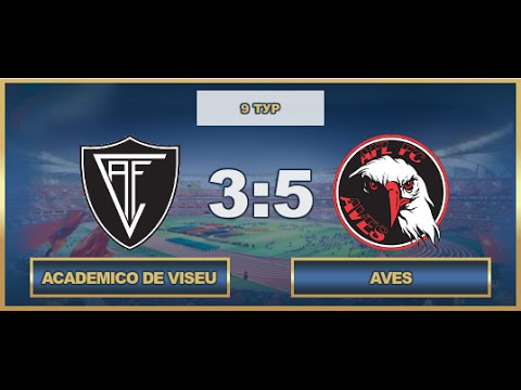AFL - Portugal segunda. 10 tour. Academico de Viseu - Aves