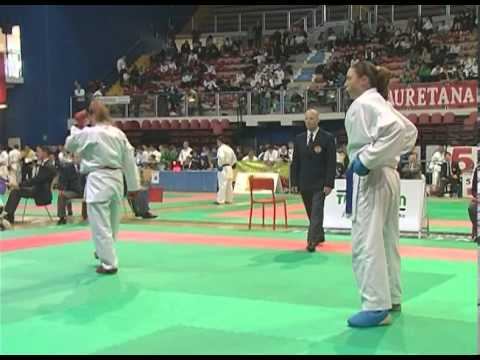 Open D'Italia di Karate Finale Juniores +59 KG Zangrando - Ferracuti