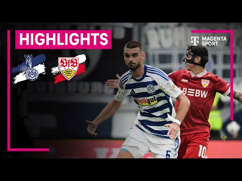 MSV Duisburg - VfB Stuttgart II | Highlights 3. Liga | MAGENTA SPORT