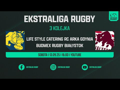 Life Style Catering RC Arka Gdynia vs Budmex Rugby Białystok | Ekstraliga Rugby 2025/2026