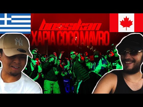 CANADIANS REACT TO GREEK RAP - Bossikan - XCM (Xapiacocomayro) (Official Video)