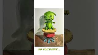 Gouache paintings - still life painting #nightmarebeforechristmas #drawing  #painting #stilllife