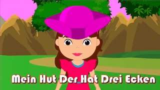 Mein Hut, der hat drei Ecken + 35 min deutsche Kinderlieder | Kinderlieder zum Mitsingen