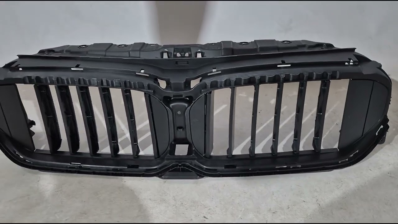 BMW 5 серия G30/G31 2017-2023 гг. Воздушная заслонка - жалюзи решетки (для 2021+) Video 1