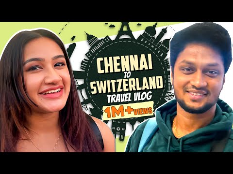 ஒரே fun தான் Mani-யோட  | Chennai to Switzerland Vlog✈️ | Raveena Daha