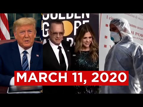 The newscast from the night the world changed - March 11, 2020
