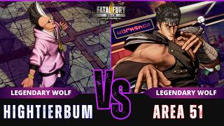 FF:CotW 🐺 HIGHTIERBUM (Duck King) vs AREA 51 (Kenshiro)⭐Replay Match - FATAL FURY: CotW - 8/26