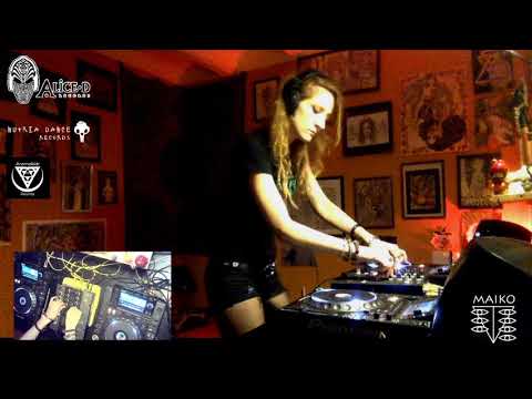 Djane Maiko 2h set /Hitech , Psycore, Experimental