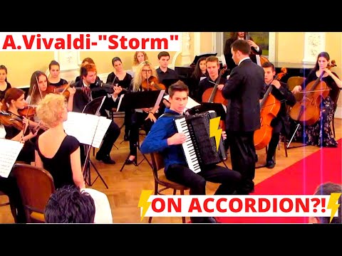 A.Vivaldi- Summer (3rd movement)- Accordion with orchestra- MARTIN KUTNAR