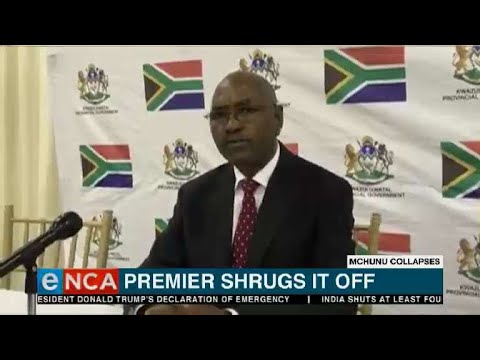 KZN Premier Mchunu shrugs it off