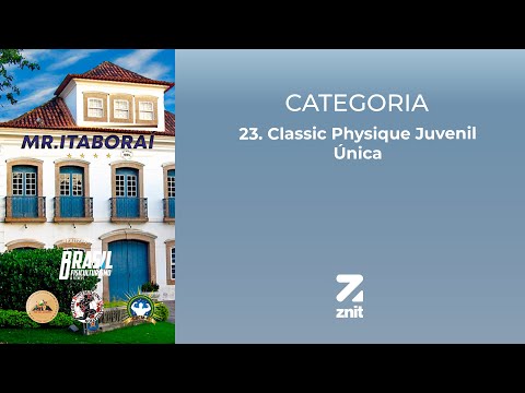 23. Classic Physique Juvenil - Única  - Mr. Itaborai 2025