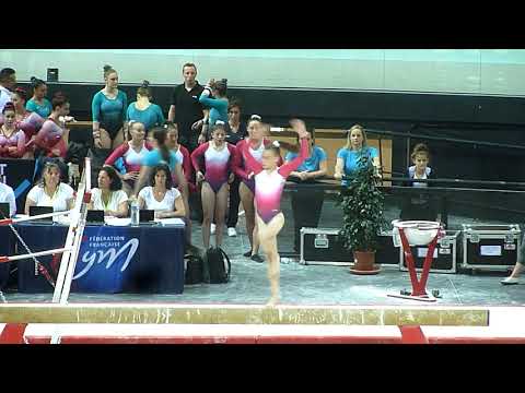 Faure Alison poutre DN1 Avignon CF St Quentin 2019