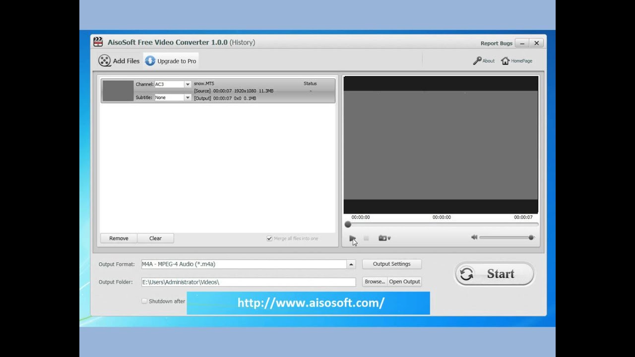 free mts video converter for Windows - Free M4B Converter - Free MTS Conversion