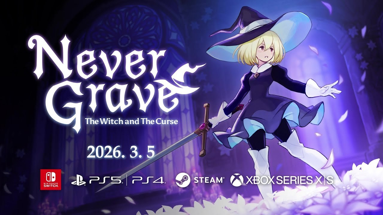 Never Grave: Release Date Announcement Trailer - YouTube