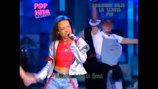 FEY BAILANDO BAJO LA LLUVIA - Letra - Lyrics - 80s 90s