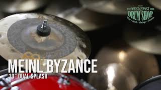 Video thumbnail for Meinl Byzance 10" Dual Splash by West Coast Drum Shop