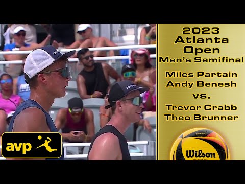 2023 Atlanta Open Semifinal Partain/Benesh vs Tr. Crabb/Brunner