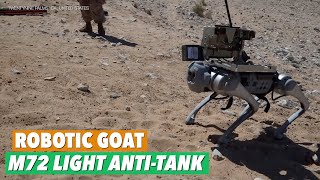 [分享] USMC把M72 LAW裝在 "機器山羊" 背上測試