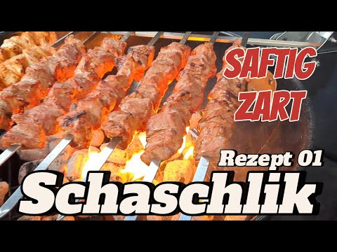 Schaschlik Rezept 01 zart und saftig | BBQ in MV