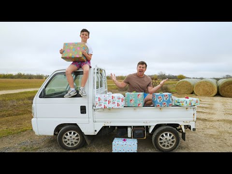 Opening Gifts with Random Challenges