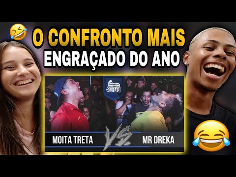 REACT: MR DREKA VS MOITA TRETA MC (O CONFRONTO DO ANO) /CASAL REACT