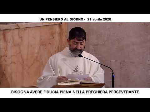 BISOGNA AVERE FIDUCIA PIENA NELLA PREGHIERA PERSEVERANTE