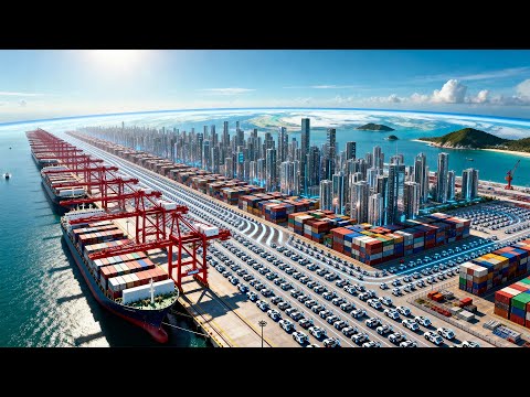 China Built an AI Run Port Bigger Than All U S  Ports Combined 1