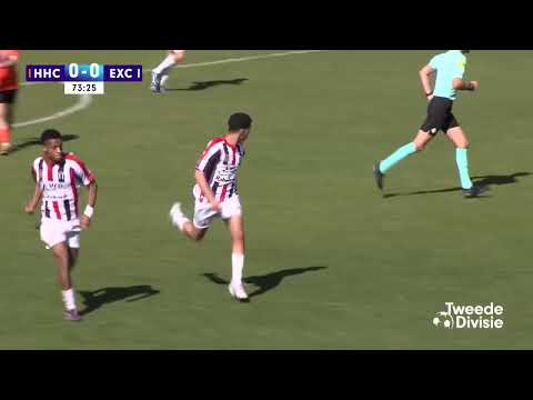 Highlights HHC Hardenberg - Excelsior Maassluis (1-1)