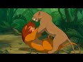 Nala And Simba Between The Raindrops