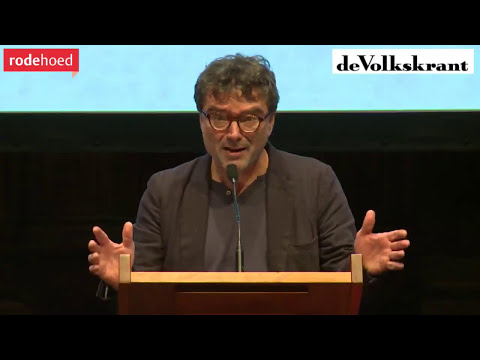 Volkskrant Columnistenmarathon 2017 |  Martin Sommer, Paul Brill, Peter Middendorp en Van Opstall