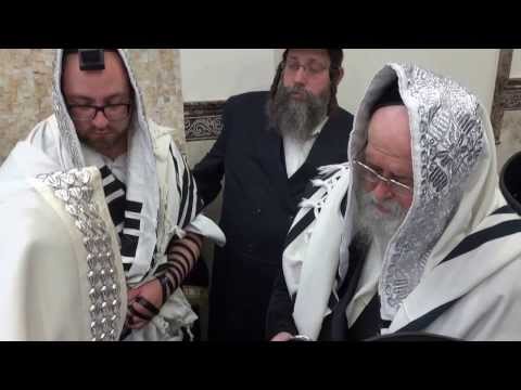 Serdahel & Munkatch Rebbe At Bris Of Twins Of Hanugid C T  Goldberger