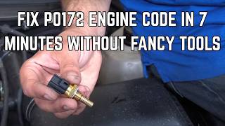 How to Fix P0172 Engine Code in 7 Minutes [4 DIY Methods / Only $6.99]