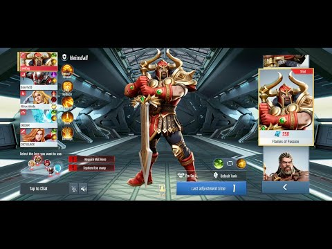 MARVEL SUPER WAR - HEIMDALL GUIA DE HABILIDADES - GAMEPLAY DE COMO JOGAR