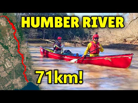 Canoeing from Bolton to Toronto - Humber River Weekend Trip