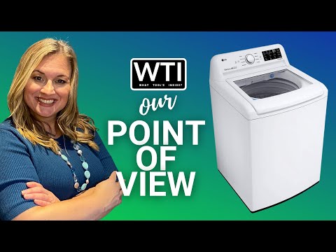 LG White Top Load Washer - WTI product video review