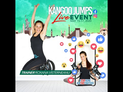 Kangoo Jumps® Live Event May 16, 2020 - Roxana Visterneanu Kangoo Power™